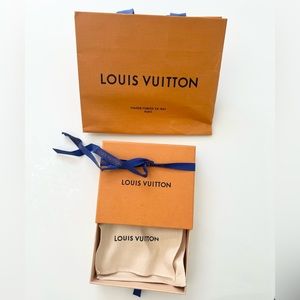 Louis Vuitton bag, box and protector